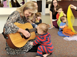 Susan Darrow, newly appointed CEO of Music Together LLC (Photo courtesy of US1