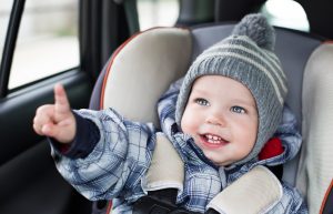 toddler in car seat