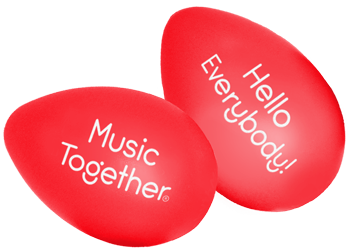 Red Egg Shaker – Large - Music Together