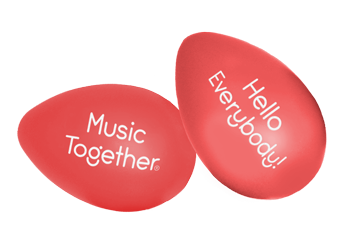 Red Egg Shaker – Regular - Music Together